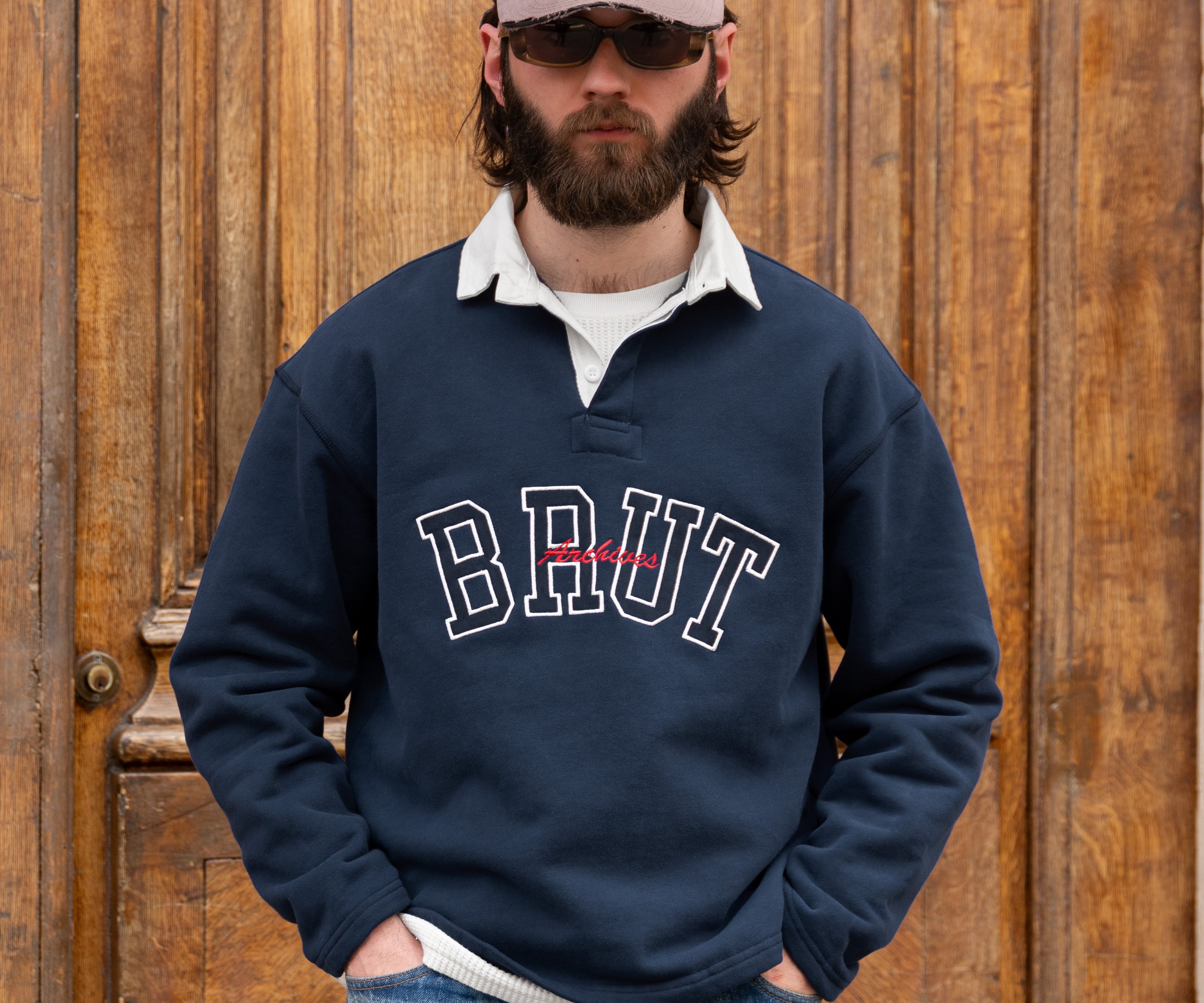 THE RUGBY POLO Knitwear X-SMALL / NAVY - BRUT Clothing US