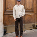 THE RETIREE SHIRT Shirts X-SMALL / BEIGE - BRUT Clothing US