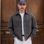 THE STATION SHIRT Shirts X-SMALL / NAVY - BRUT Clothing US