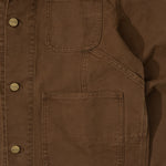 THE TOOLS JACKET Coats & Jackets X-SMALL / BROWN CANVAS - BRUT Clothing US