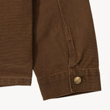THE TOOLS JACKET Coats & Jackets X-SMALL / BROWN CANVAS - BRUT Clothing US