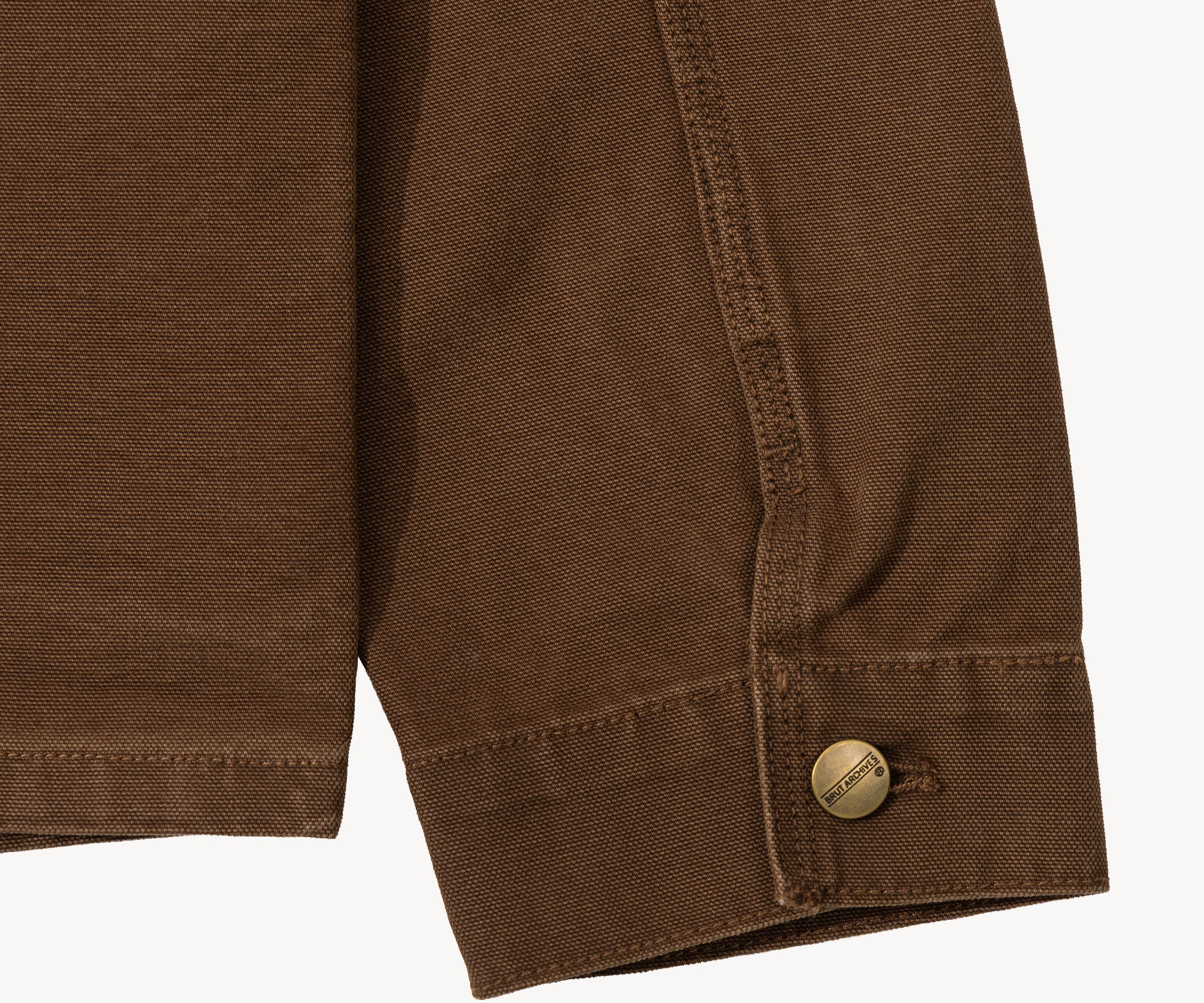 THE TOOLS JACKET Coats & Jackets X-SMALL / BROWN CANVAS - BRUT Clothing US