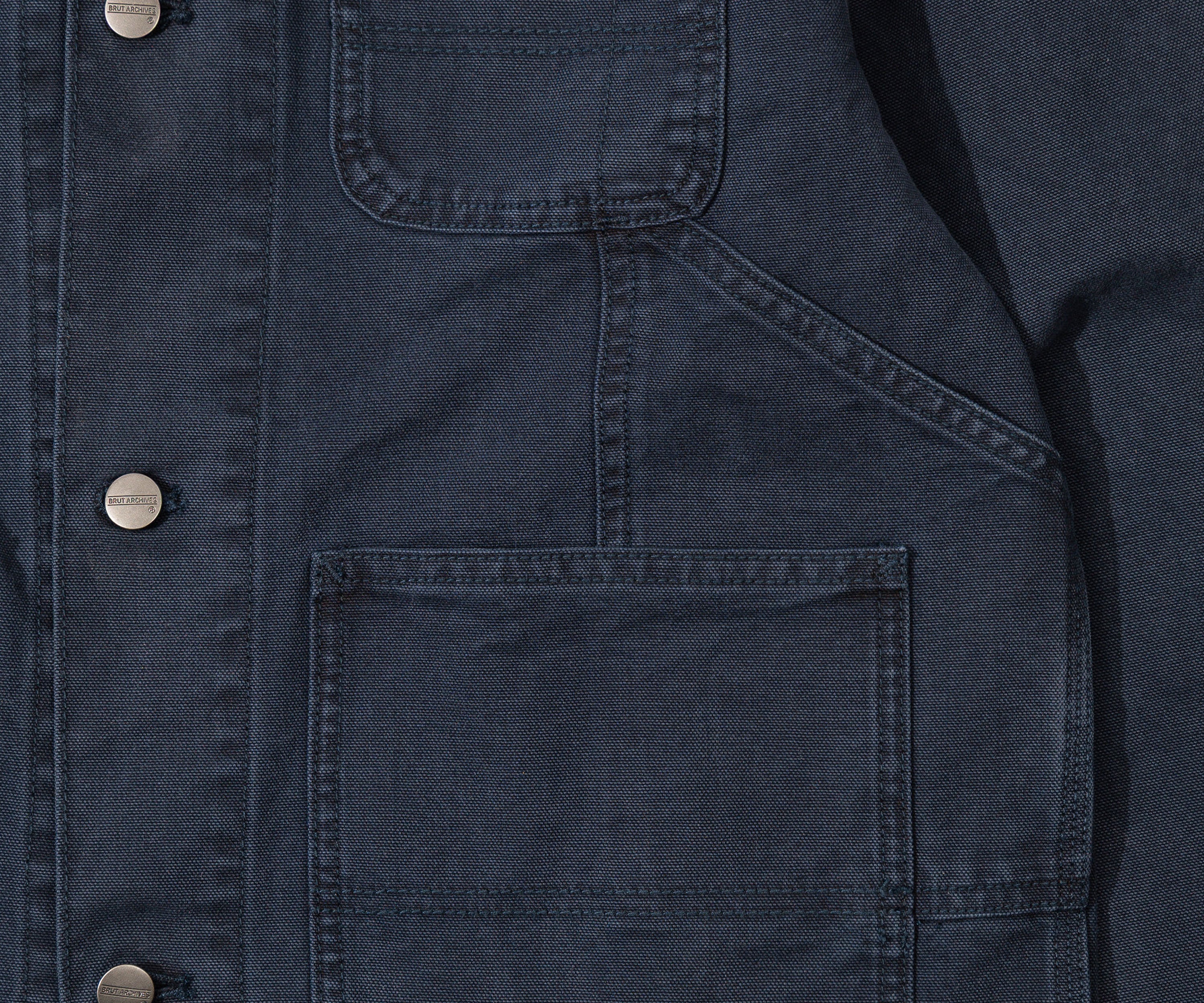 THE TOOLS JACKET Coats & Jackets X-SMALL / NAVY CANVAS - BRUT Clothing US