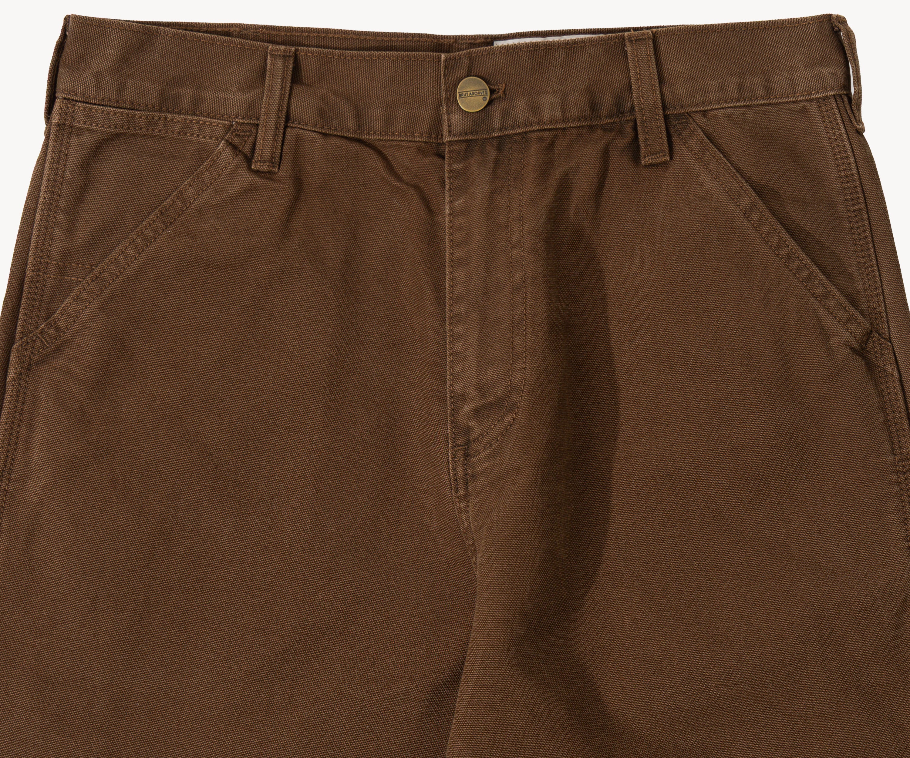 THE TOOLS PANTS Pants US26 / BROWN CANVAS - BRUT Clothing US