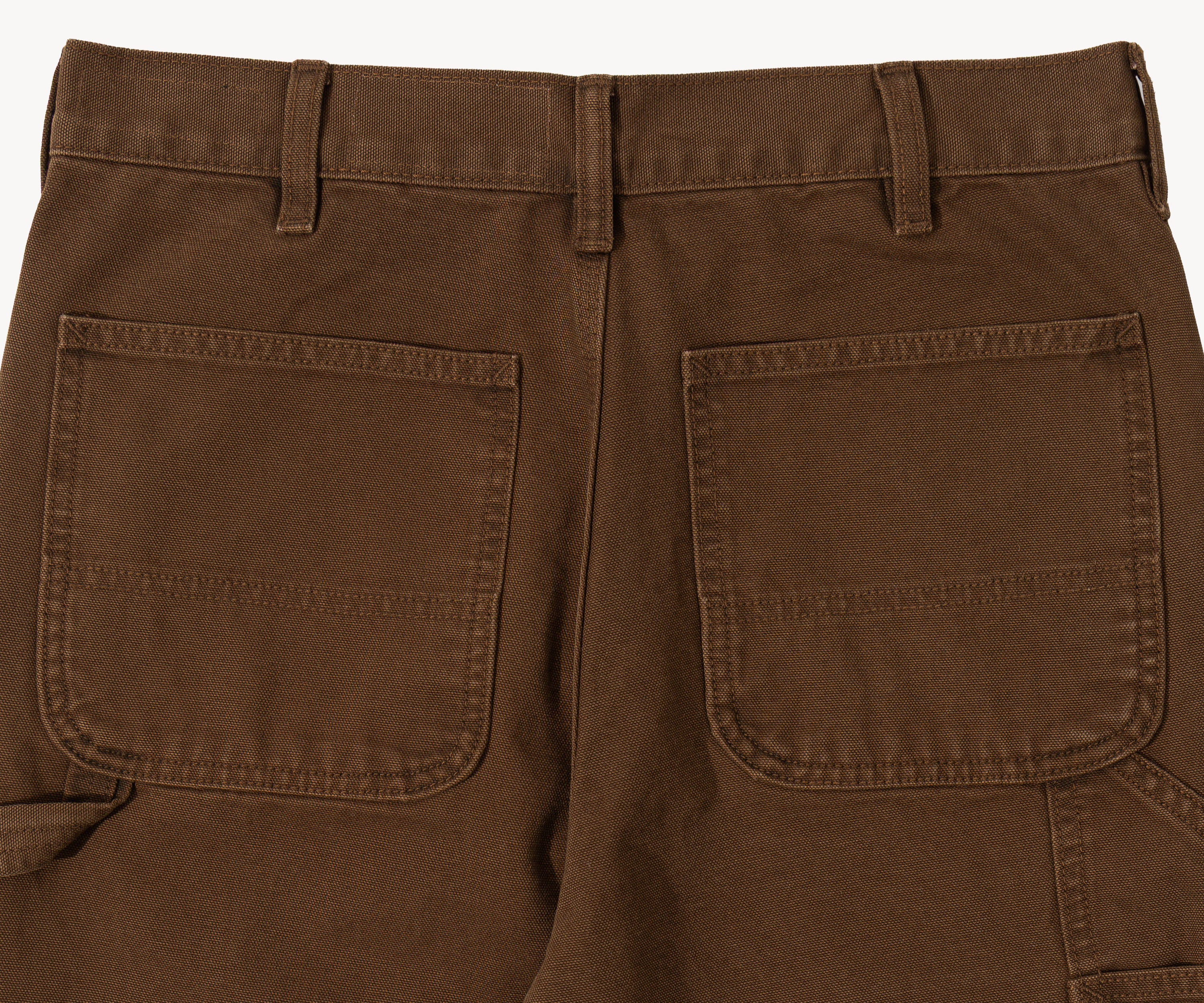 THE TOOLS PANTS Pants US26 / BROWN CANVAS - BRUT Clothing US