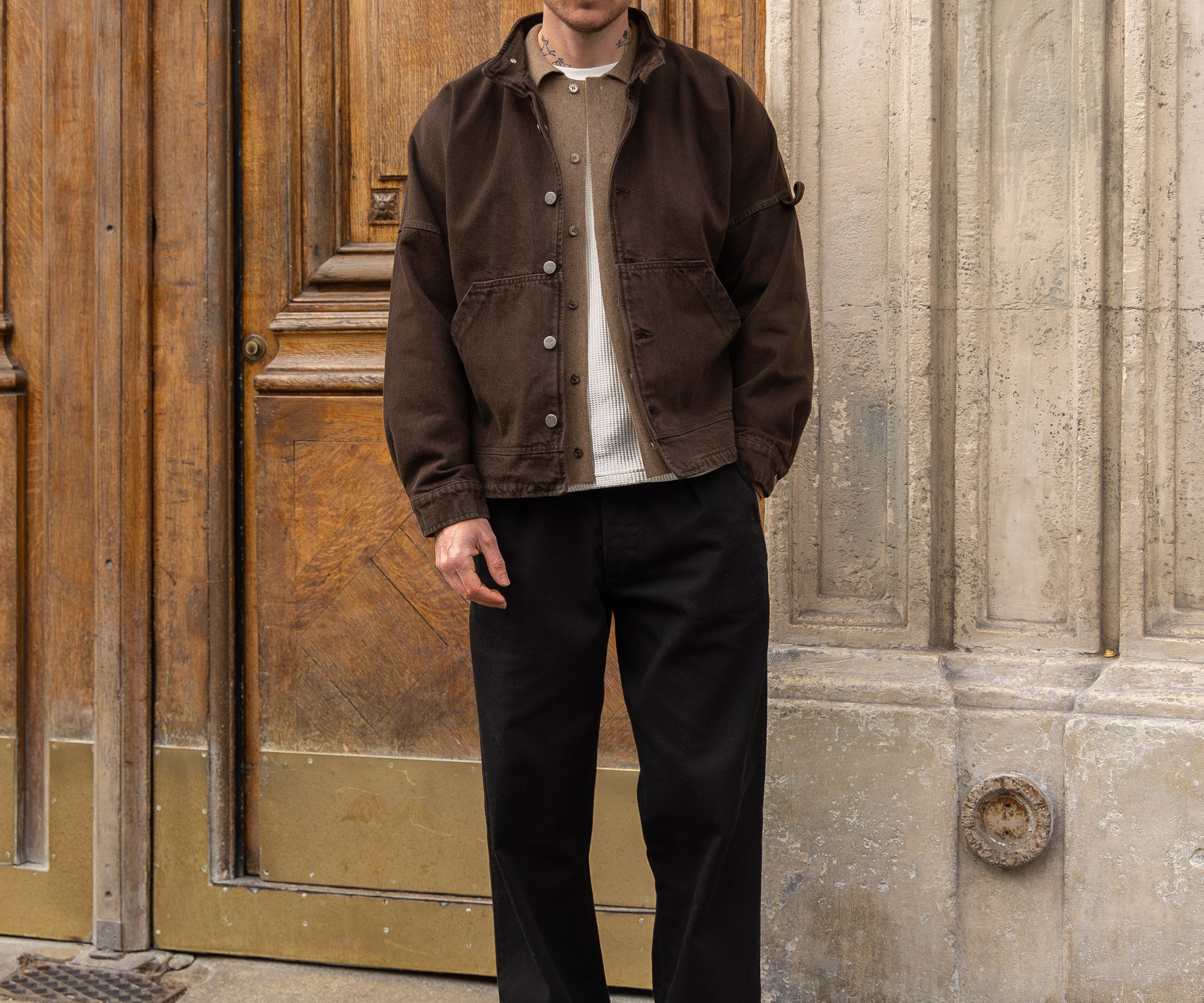 THE ALPINE JACKET Coats & Jackets X-SMALL / BROWN - BRUT Clothing US