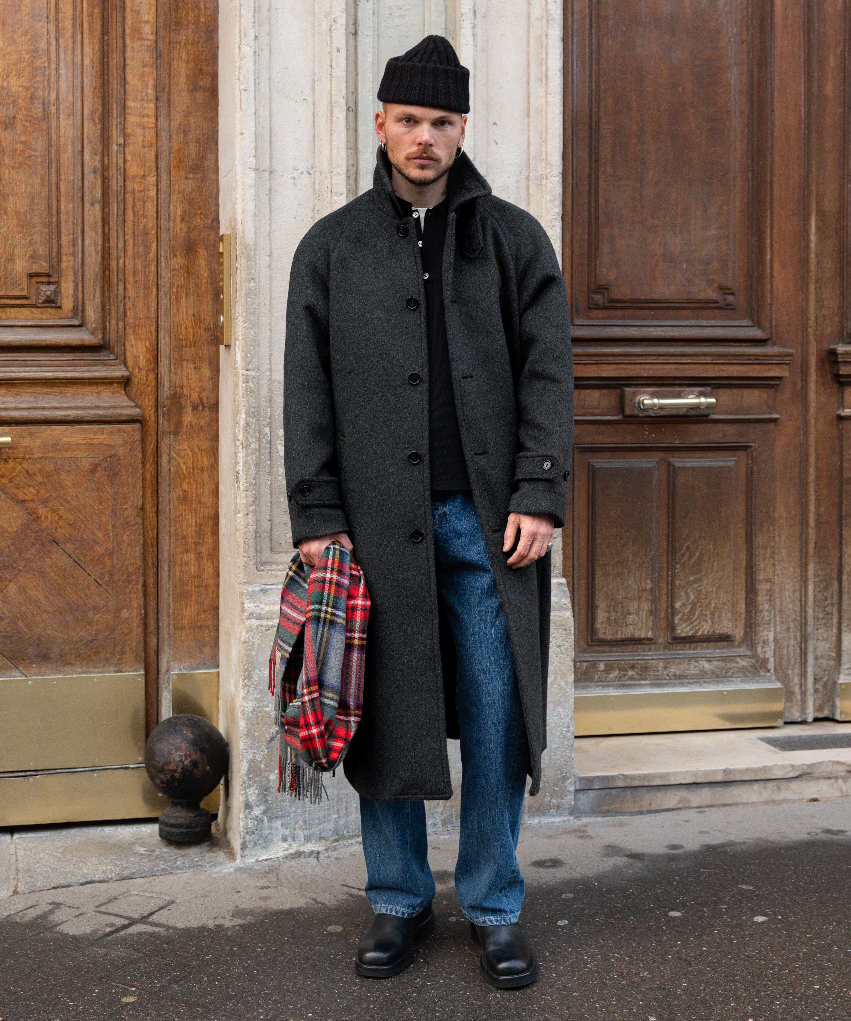 THE BALMACAAN COAT - DARK GREY | BRUT CLOTHING | Worldwide