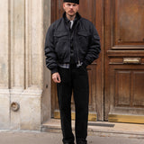 THE LUNAR JACKET Coats & Jackets X-SMALL / BLACK - BRUT Clothing US