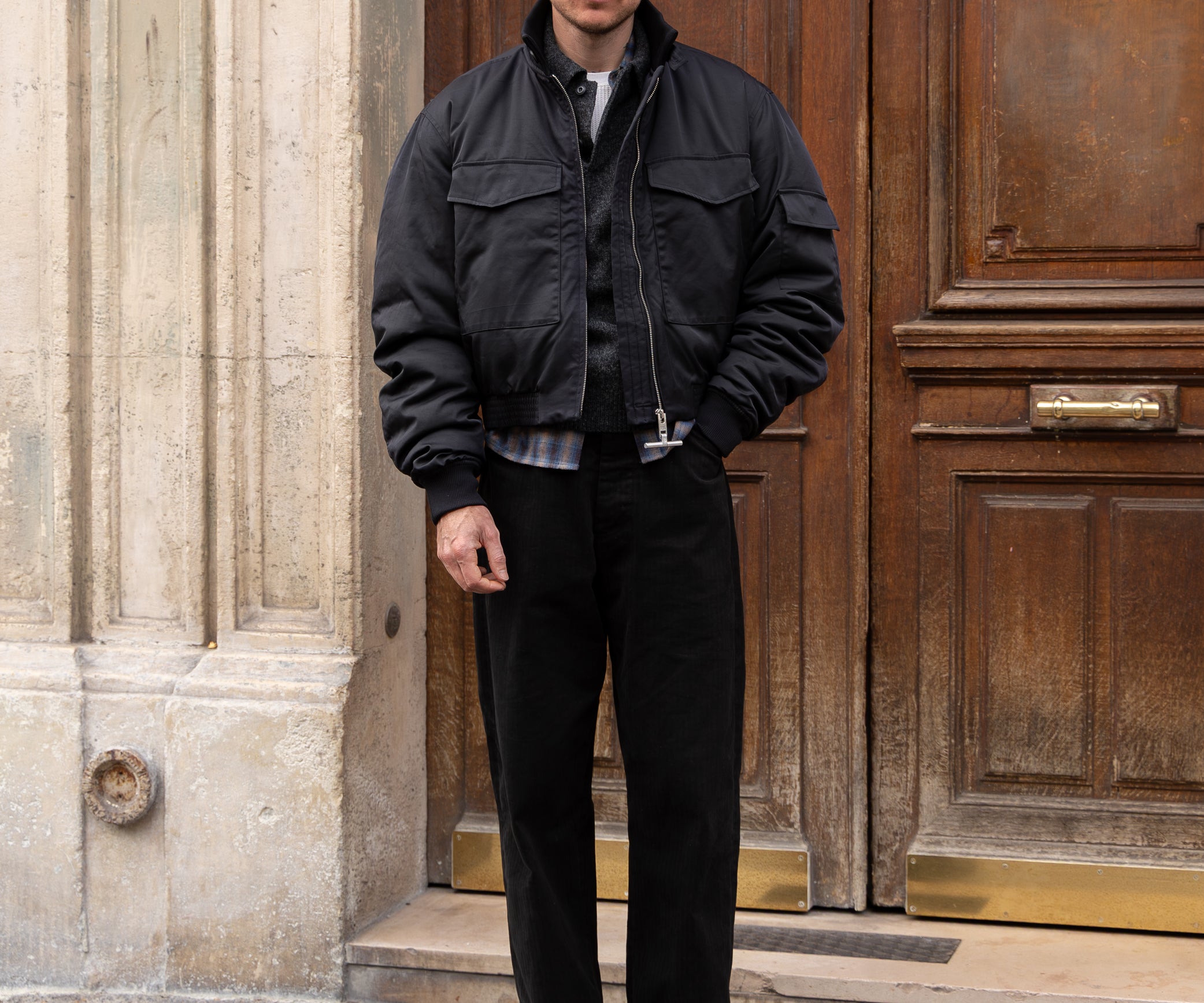 THE LUNAR JACKET Coats & Jackets X-SMALL / BLACK - BRUT Clothing US
