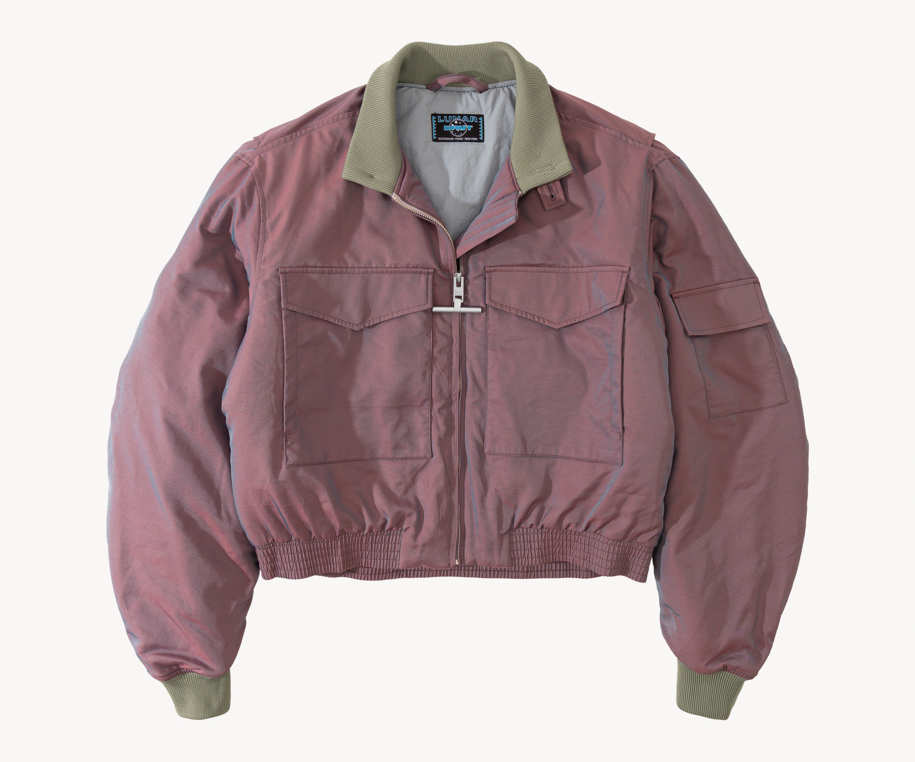 THE LUNAR JACKET Coats & Jackets X-SMALL / IRIDESCENT - BRUT Clothing US