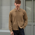 THE OLD SCHOOL POLO Knitwear X-SMALL / NATURAL - BRUT Clothing US