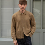 THE OLD SCHOOL POLO Knitwear X-SMALL / NATURAL - BRUT Clothing US
