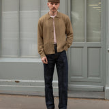 THE OLD SCHOOL POLO Knitwear X-SMALL / NATURAL - BRUT Clothing US