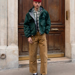 THE RAIN CROPPED JACKET Coats & Jackets X-SMALL / FOREST GREEN - BRUT Clothing US