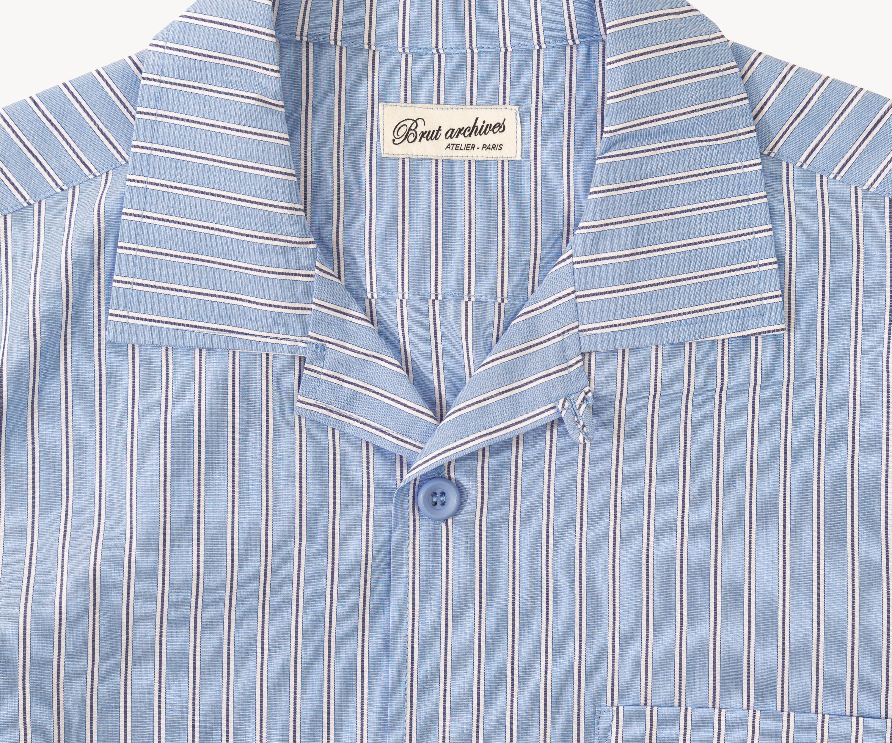 THE RETIREE SHIRT Shirts X-SMALL / OXFORD BLUE - BRUT Clothing US