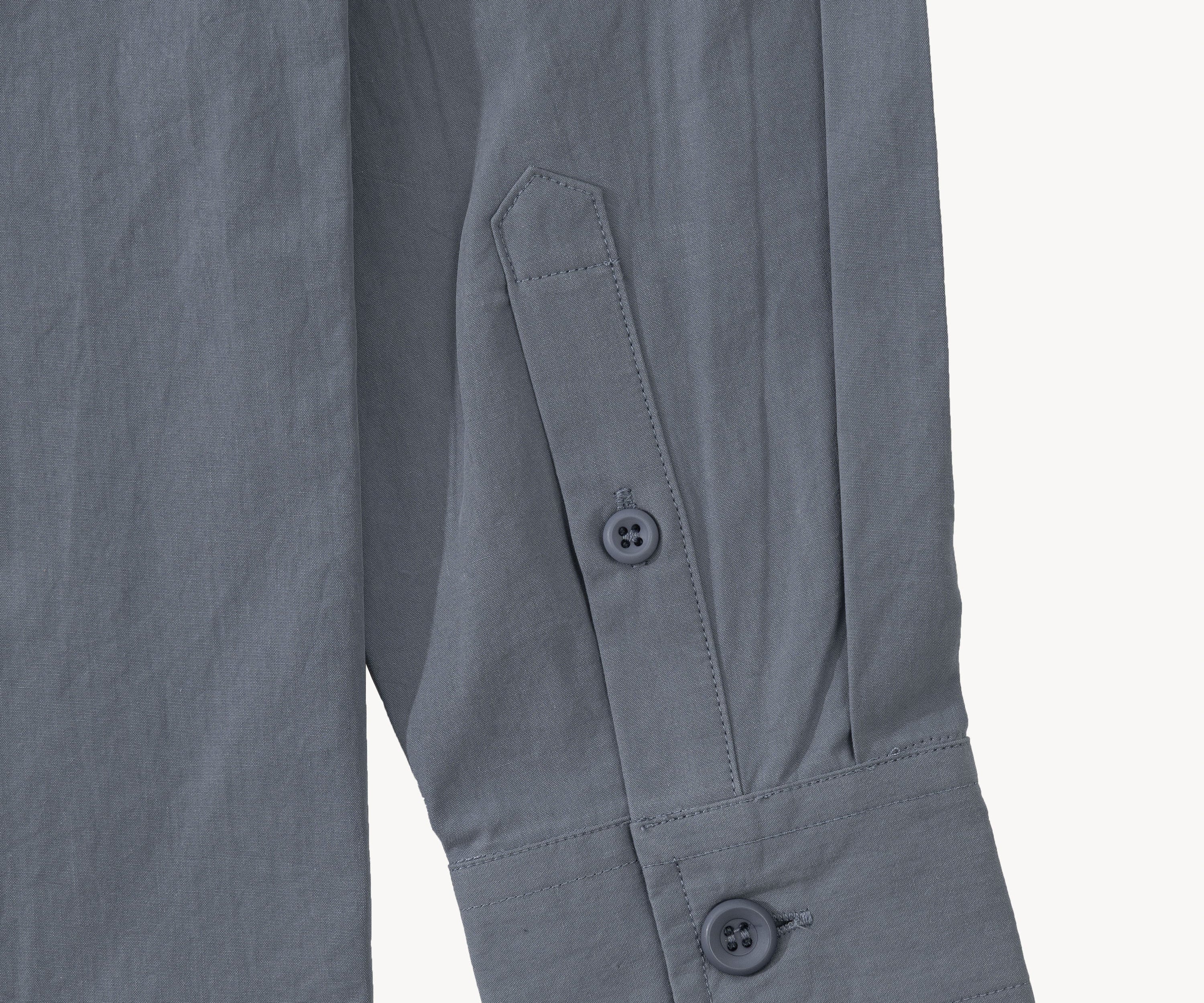 THE RETIREE POPLIN SHIRT Shirts X-SMALL / BLUE - BRUT Clothing US