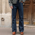 THE FLARE DENIM Pants US26 / RAW INDIGO - BRUT Clothing US