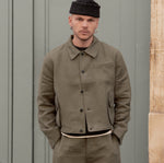 REWORK® SATCHEL JACKET Coats & Jackets SMALL / STONE GREEN - BRUT Clothing US