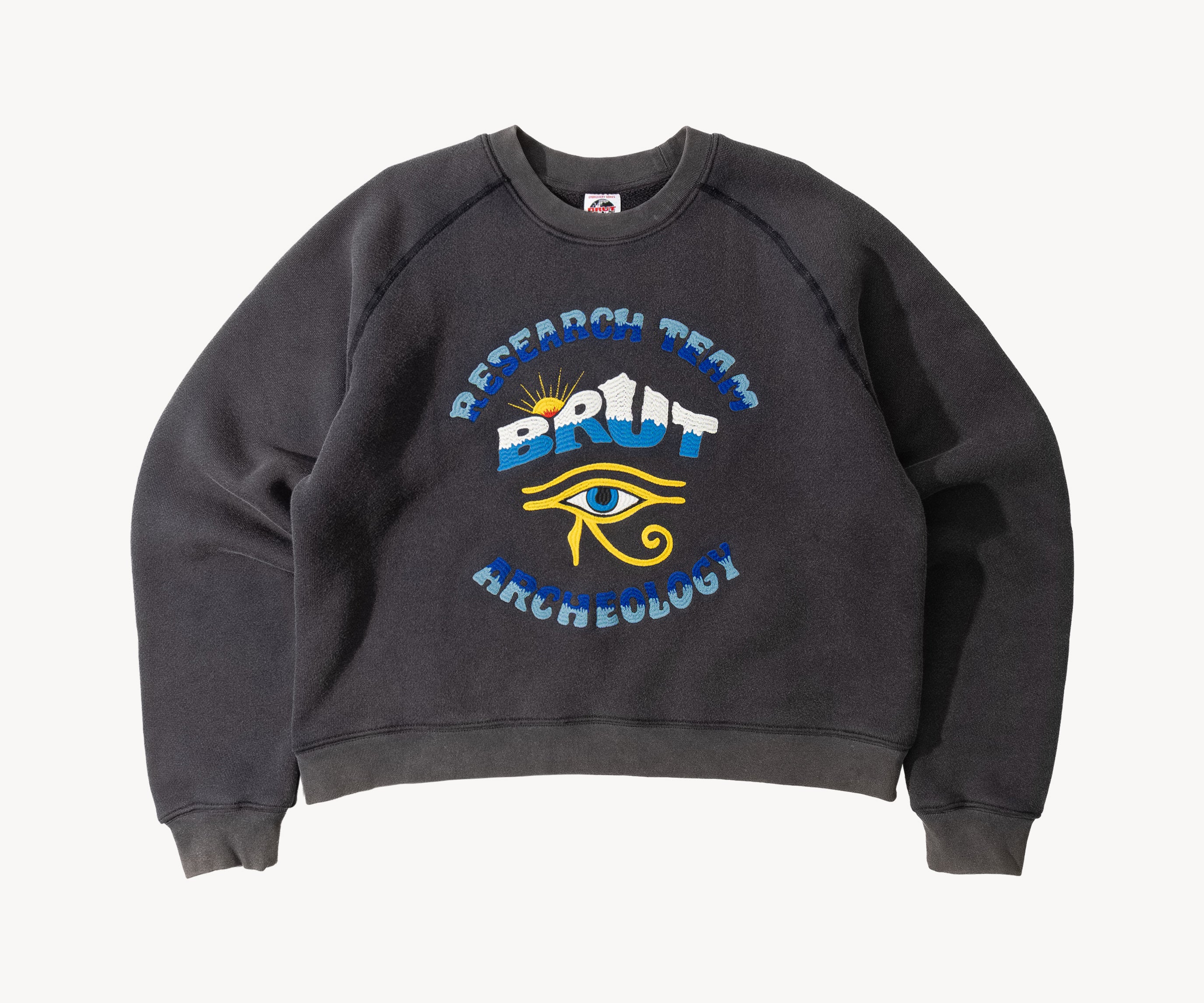THE ARCHEOLOGY SWEAT Knitwear X-SMALL / NAVY - BRUT Clothing US