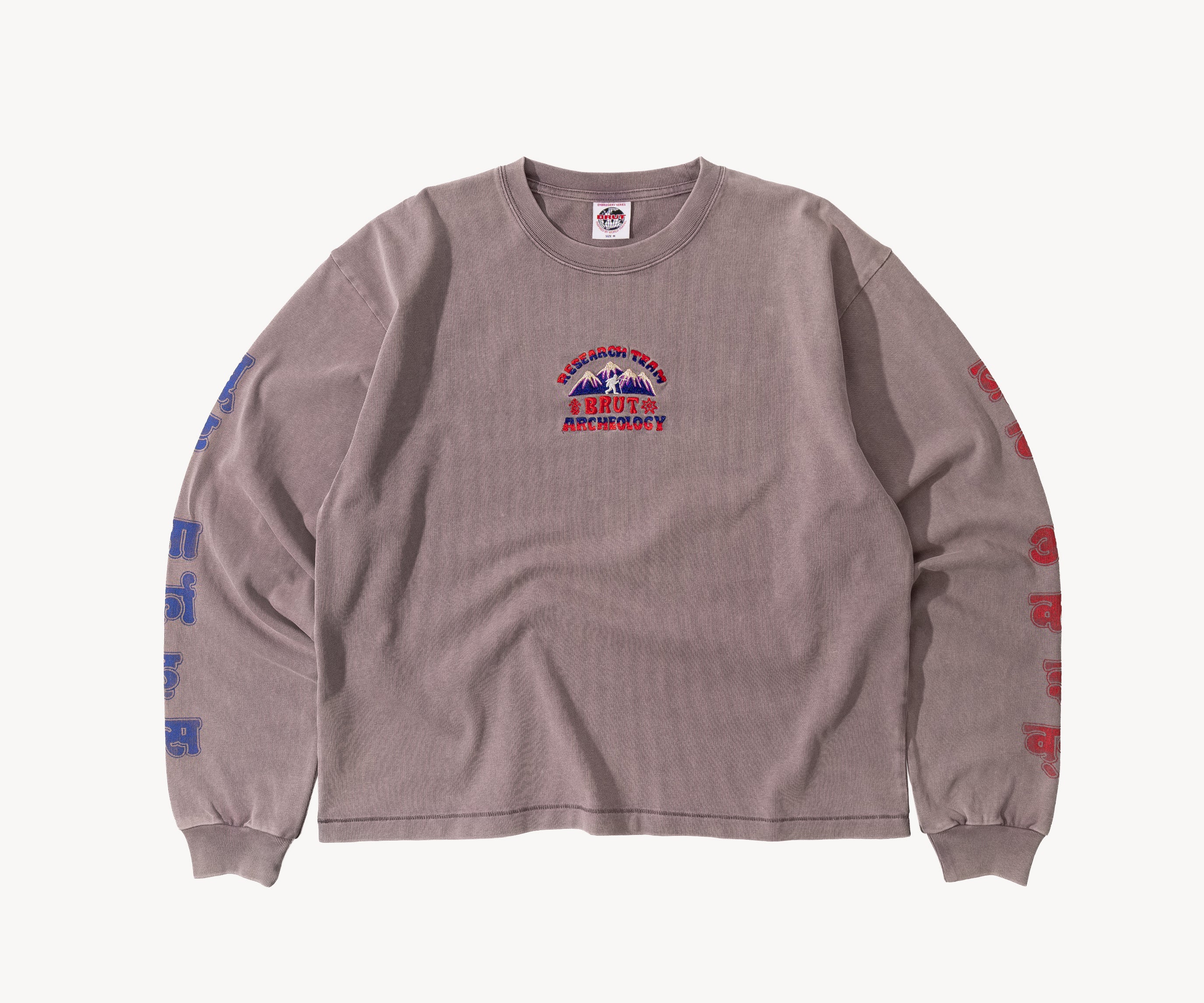 THE ARCHEO MOUNTAIN TEE T-Shirts X-SMALL / FADED PURPLE - BRUT Clothing US