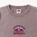 THE ARCHEO MOUNTAIN TEE T-Shirts X-SMALL / FADED PURPLE - BRUT Clothing US