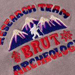 THE ARCHEO MOUNTAIN TEE T-Shirts X-SMALL / FADED PURPLE - BRUT Clothing US