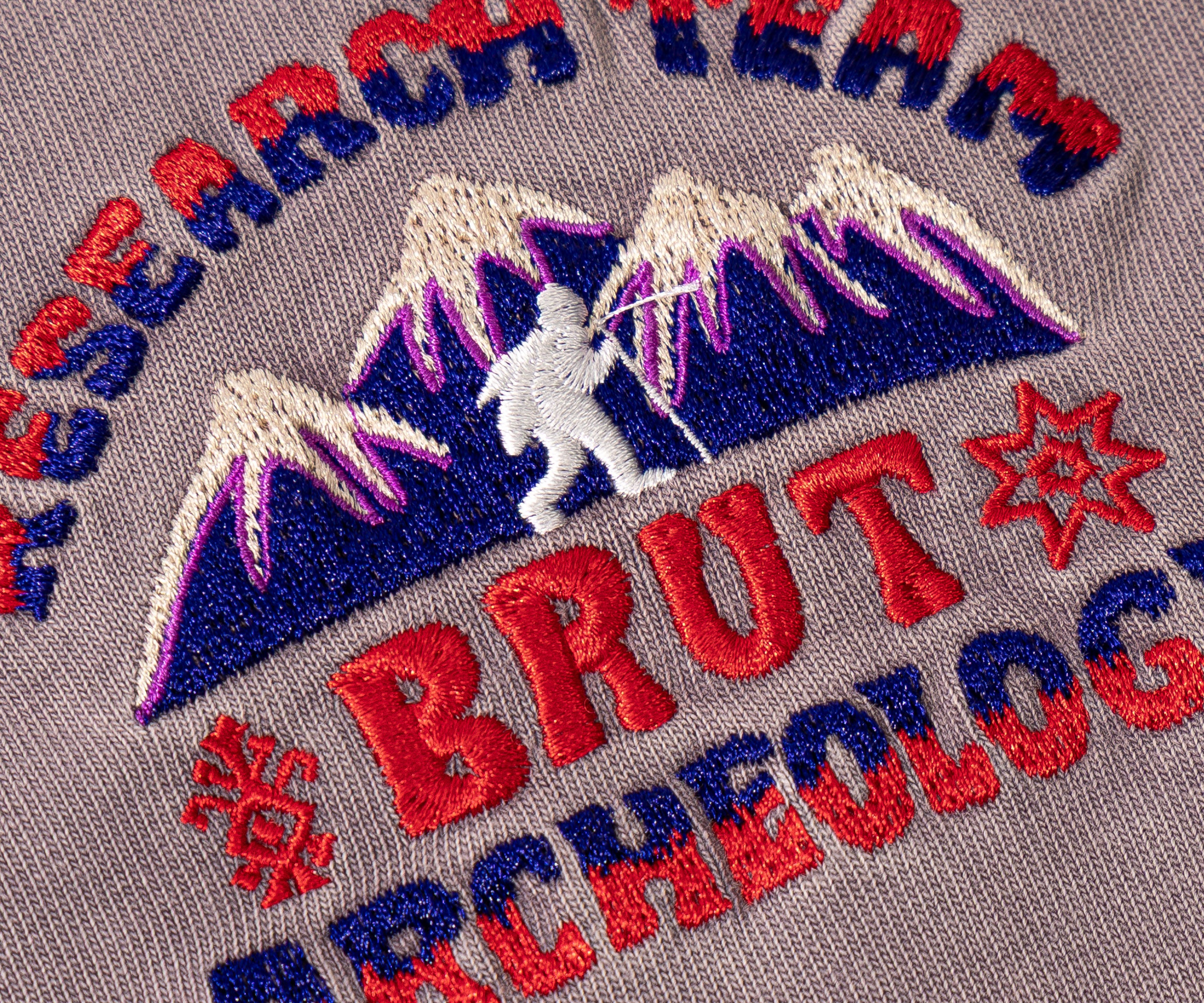 THE ARCHEO MOUNTAIN TEE T-Shirts X-SMALL / FADED PURPLE - BRUT Clothing US