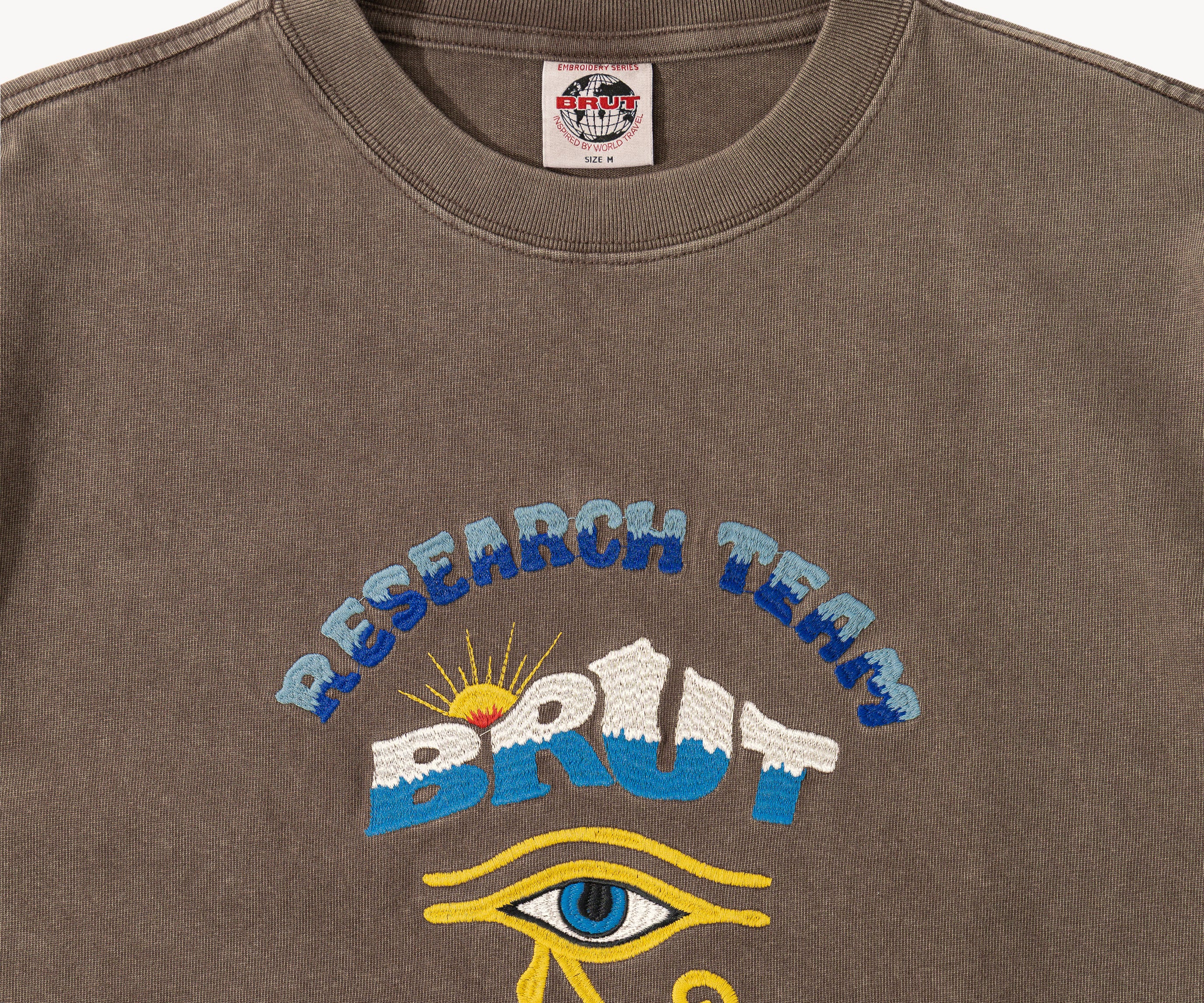 THE ARCHEOLOGY TEE T-Shirts X-SMALL / BROWN - BRUT Clothing US