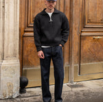 THE TRUCKER SWEATER Knitwear SMALL / CHARCOAL - BRUT Clothing US