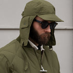 THE DOWN SHERPA HAT Hats and Caps GREEN - BRUT Clothing US