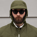 THE DOWN SHERPA HAT Hats and Caps GREEN - BRUT Clothing US