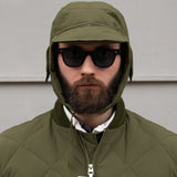 THE DOWN SHERPA HAT Hats and Caps GREEN - BRUT Clothing US