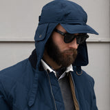 THE DOWN SHERPA HAT BLUE - BRUT Clothing US