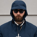 THE DOWN SHERPA HAT BLUE - BRUT Clothing US