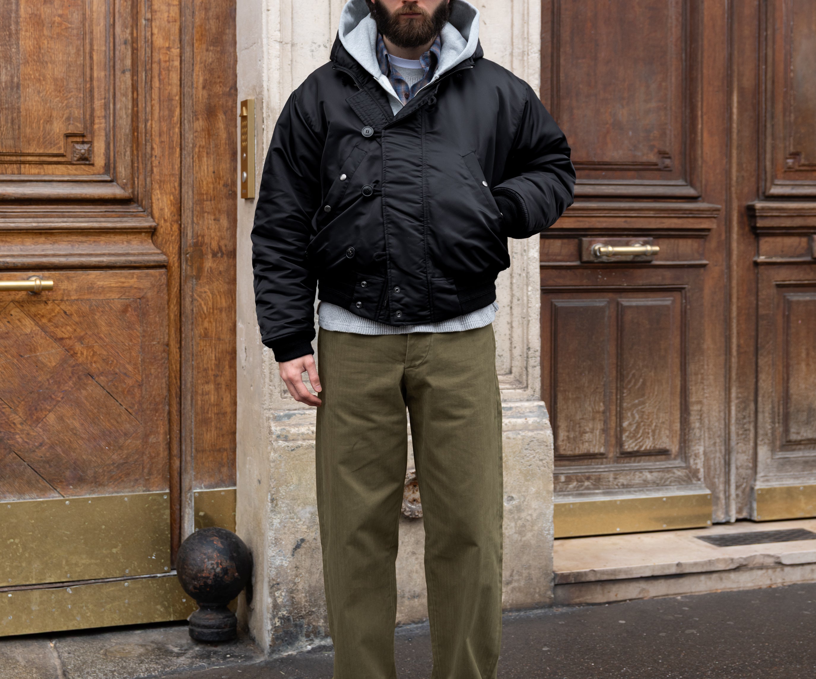 THE UTILITY PANTS Pants US26 / OLIVE GREEN - BRUT Clothing US