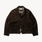 THE CORDUROY TOOLS JACKET Coats & Jackets X-SMALL / BROWN - BRUT Clothing US