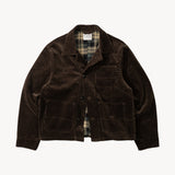 THE CORDUROY TOOLS JACKET Coats & Jackets X-SMALL / BROWN - BRUT Clothing US