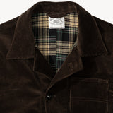 THE CORDUROY TOOLS JACKET Coats & Jackets X-SMALL / BROWN - BRUT Clothing US