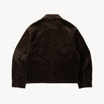 THE CORDUROY TOOLS JACKET Coats & Jackets X-SMALL / BROWN - BRUT Clothing US