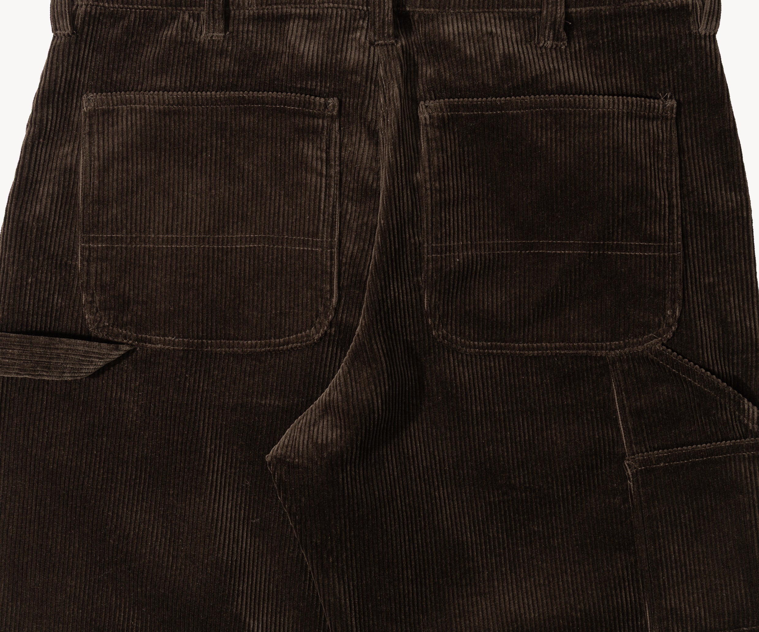 THE CORDUROY TOOLS PANTS Pants US26 / BROWN - BRUT Clothing US