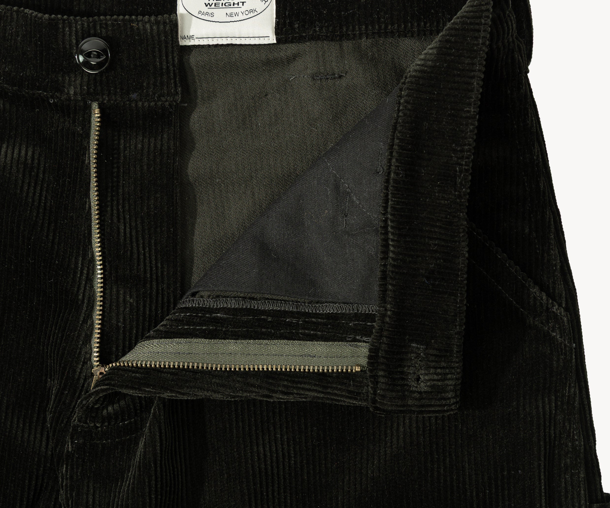 THE CORDUROY TOOLS PANTS Pants US26 / BLACK - BRUT Clothing US