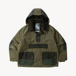 REWORK® POP-OVER WAX JACKET - N° 020 Accessories GREEN / LARGE - BRUT Clothing US