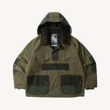 REWORK® POP-OVER WAX JACKET - N° 020 Accessories GREEN / LARGE - BRUT Clothing US