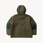 REWORK® POP-OVER WAX JACKET - N° 003 Coats & Jackets BROWN / SMALL - BRUT Clothing US