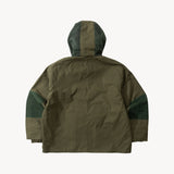 REWORK® POP-OVER WAX JACKET - N° 003 Coats & Jackets BROWN / SMALL - BRUT Clothing US