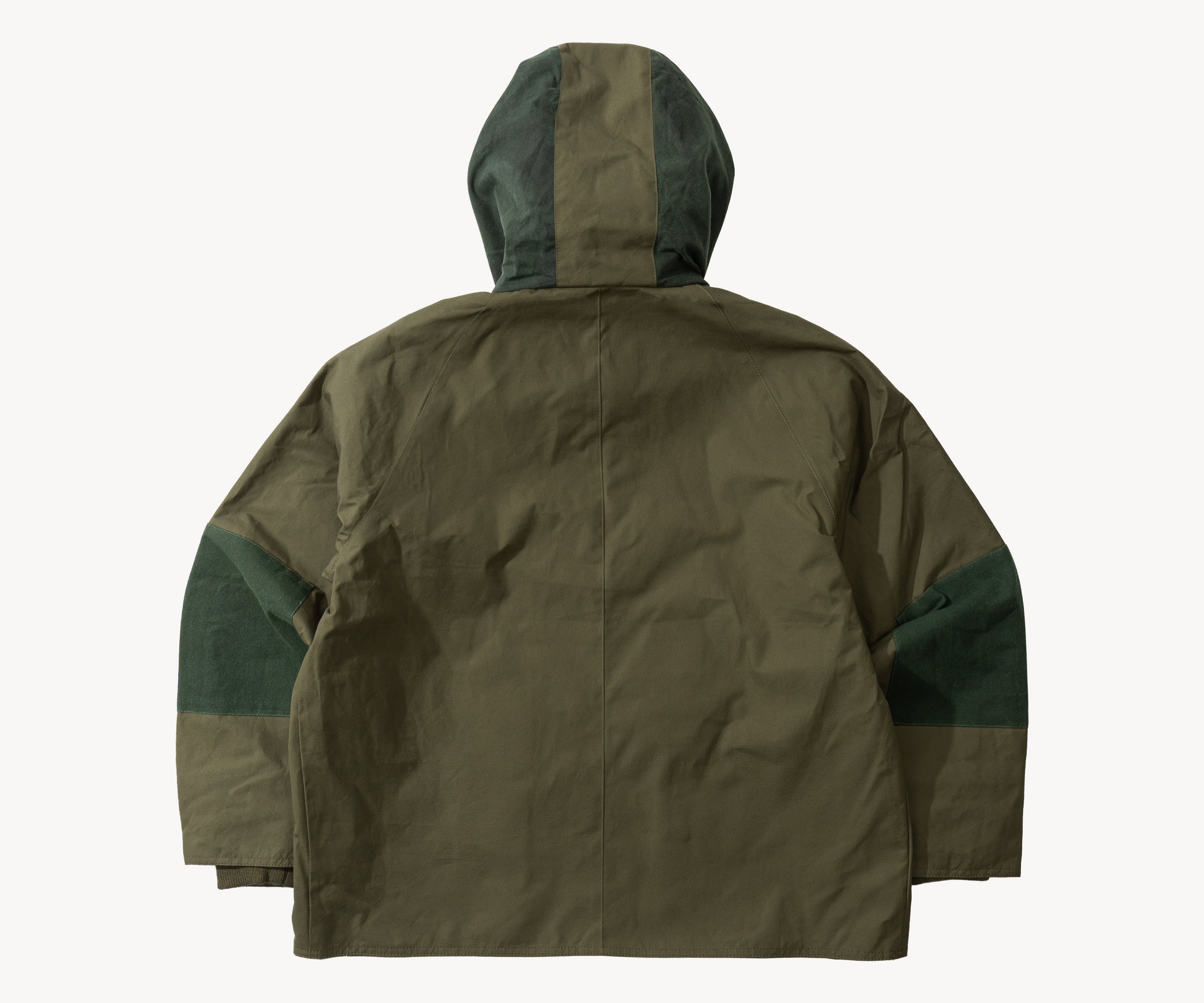 REWORK® POP-OVER WAX JACKET - N° 003 Coats & Jackets BROWN / SMALL - BRUT Clothing US
