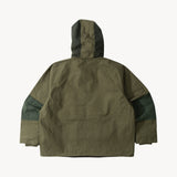 REWORK® POP-OVER WAX JACKET - N° 020 Accessories GREEN / LARGE - BRUT Clothing US