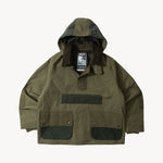 REWORK® POP-OVER WAX JACKET - N° 021 Accessories GREEN / LARGE - BRUT Clothing US