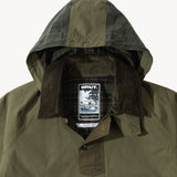 REWORK® POP-OVER WAX JACKET - N° 021 Accessories GREEN / LARGE - BRUT Clothing US