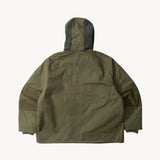 REWORK® POP-OVER WAX JACKET - N° 021 Accessories GREEN / LARGE - BRUT Clothing US